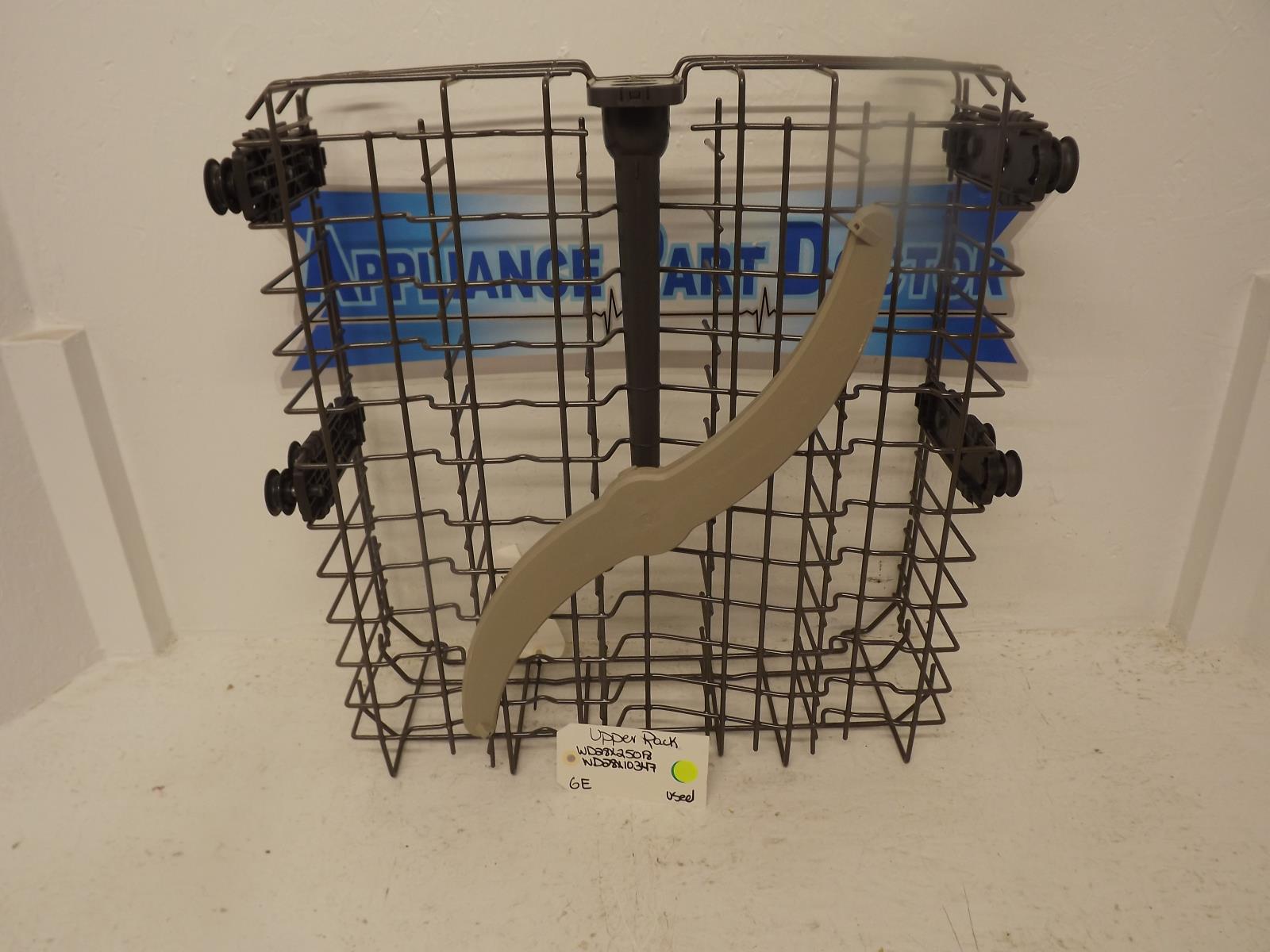 GE Dishwasher WD28X25018 WD28X10347 Upper Rack Used GE Dishwasher WD28X25018 WD28X10347 Upper Rack Used